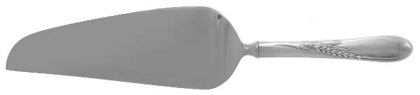 Silver Wheat (Sterling, 1952) Pie & Cake Server with Stainless Blade