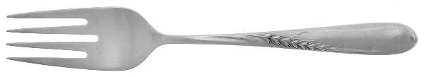 Silver Wheat (Sterling, 1952) Individual Salad Fork
