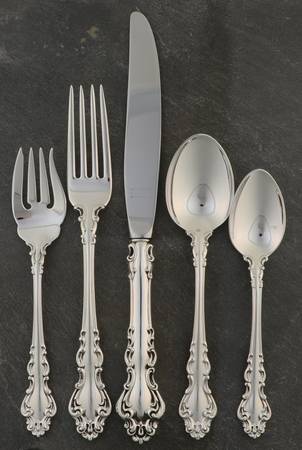Spanish Baroque (Sterling, 1965) 5 Piece Dinner Size Setting
