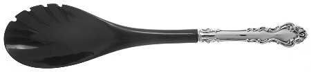 Spanish Baroque (Sterling, 1965) Salad Serving Fork with Plastic Prongs