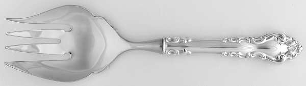 Spanish Baroque (Sterling, 1965) Serving Fork with Stainless Tines