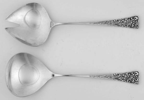 Tapestry (Sterling, 1964) (2 Pc) Solid Salad Set