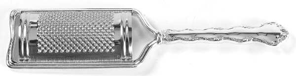 Tara (Sterling, 1955, No Monograms) Cheese Grater with Hollow Handle, Stainless Grater