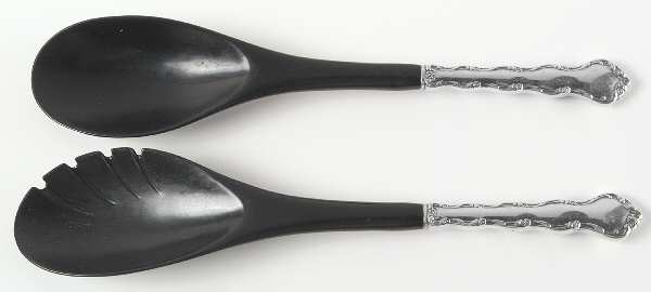 Tara (Sterling, 1955, No Monograms) Plastic Bowl 2-Piece Salad Set