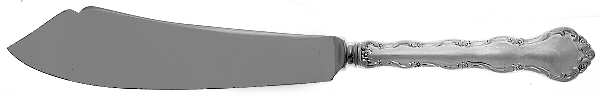 Tara (Sterling, 1955, No Monograms) Cake Knife with Stainless Blade