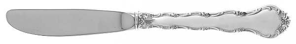 Tara (Sterling, 1955, No Monograms) Modern Hollow Butter Spreader (Stainless)