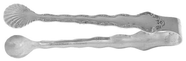 Tara (Sterling, 1955, No Monograms) Sugar Tongs