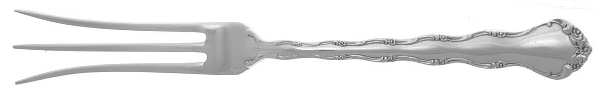 Tara (Sterling, 1955, No Monograms) Lemon Fork