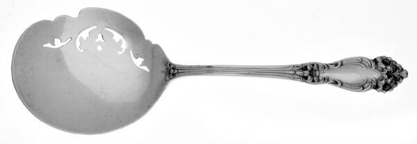 Tiger Lily (Silverplate, 1901) Tomato Server, Solid Piece by Reed & Barton