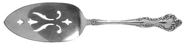 Wisteria (Silverplate, 1966) Solid Pierced Pie Server