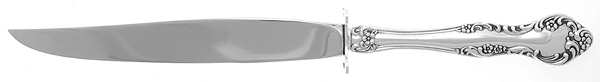 Wisteria (Silverplate, 1966) Small Steak Carving Knife with Stainless Blade