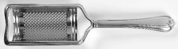 Woodwind (Sterling, 1986) Cheese Grater with Hollow Handle, Stainless Grater