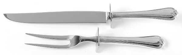 Woodwind (Sterling, 1986) Small Stainless Blade 2-Piece Steak Carving Set