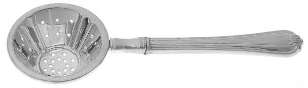 Woodwind (Sterling, 1986) Individual Overcup Tea Strainer with Silverplate Bowl
