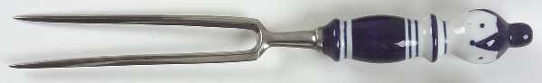 Grill-Blue (Stainless) Large Stainless-Prong Roast Carving Fork