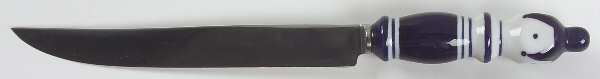 Grill-Blue (Stainless) Large Stainless Blade Roast Carving Knife