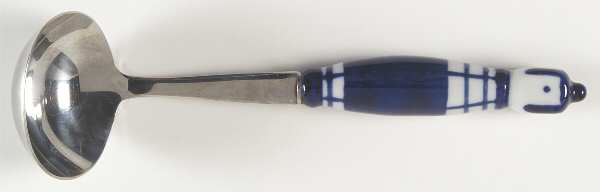Grill-Blue (Stainless) Solid Gravy Ladle