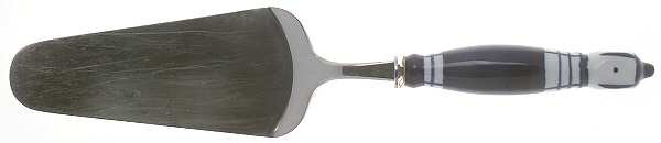 Grill-Blue (Stainless) Pie Server with Stainless Blade