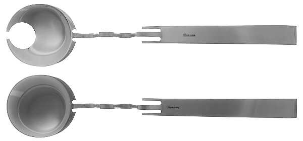 Sculptura (Stainless) Solid Serving Set
