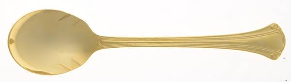 Golden Casino (Electroplate) Sugar Spoon