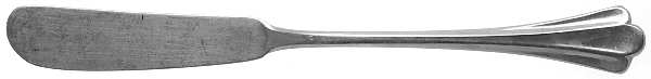 RGL1 (STAINLESS) Flat Handle Butter Spreader