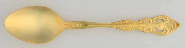 RGL3 (GOLD PLATE) Place/Oval Soup Spoon
