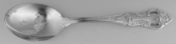RGL4 (SILVERPLATE) Pierced Tablespoon (Serving Spoon)