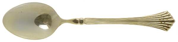 Spun Gold (Gold Electroplate) Place/Oval Soup Spoon