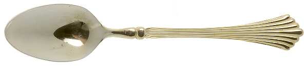 Spun Gold (Gold Electroplate) Teaspoon