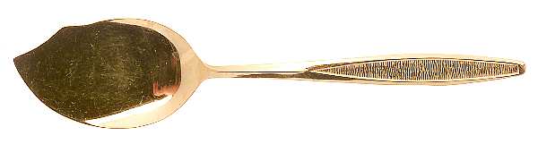 Antigua Gold (Gold Electroplate) Large Solid Jelly Server