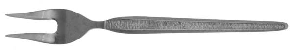 RLN8 (STAINLESS) Short Handle Pickle/Olive Fork by Royalton