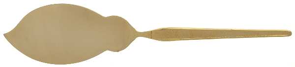 RLN8-GOLD (GOLD ELECTROPLATE) Solid Pie Server