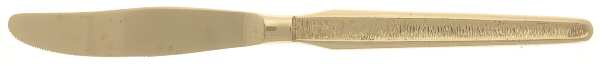 RLN8-GOLD (GOLD ELECTROPLATE) Modern Solid Knife