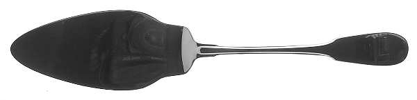Haverhill (Stainless-Glossy Fin) All Stainless Pie Server