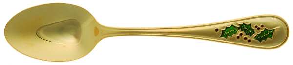 Hollyday (Gold Electroplate) Place/Oval Soup Spoon