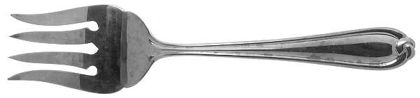 Solid Serving Fork