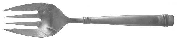 Orion (Stainless) Medium Solid Cold Meat Serving Fork