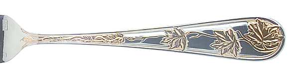 Tuileries-Leaf Garden (Stainless, Gold Accent) by Retroneu
