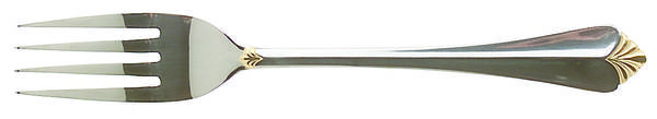 Whitney-Gold (Stainless, Gold Acct) Individual Salad Fork