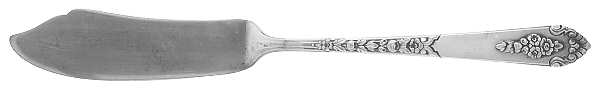 Promise (Sterling, 1948) Flat Handle Master Butter Knife by Royal Crest