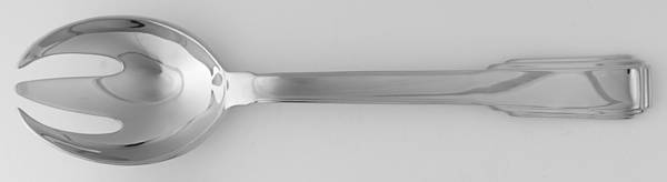 Art Deco (Stainless) Solid Salad Serving Fork