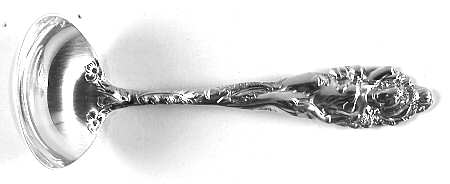 Love Disarmed (Sterling, Newer) Solid Piece Cream Ladle