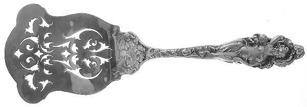 Love Disarmed (Sterling, Newer) Solid Asparagus Server