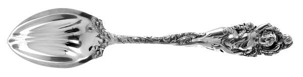 Love Disarmed (Sterling, Newer) Fruit/Orange Spoon