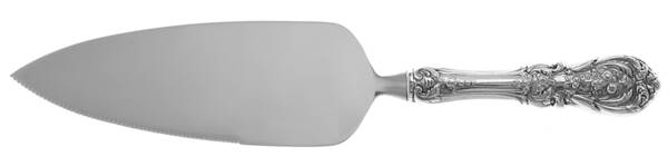 Francis I (Sterling, "Reed & Barton") Pie Server with Serrated Stainless Blade HC