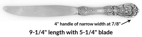 Francis I (Sterling, "Reed & Barton") Modern Hollow Knife