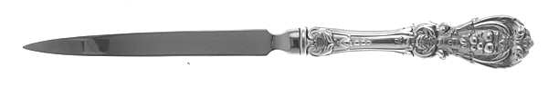 Francis I (Sterling, "Reed & Barton") Letter Opener with Stainless Blade by Reed & Barton