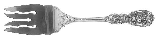 Francis I (Sterling, "Reed & Barton") Large Solid Cold Meat Serving Fork