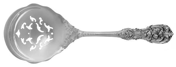 Francis I (Sterling, "Reed & Barton") Large Anniversary Pea Serving Spoon, Pierced