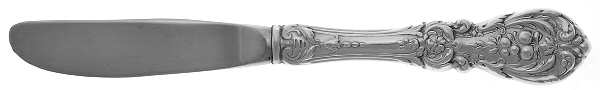 Francis I (Sterling, "Reed & Barton") Modern Hollow Butter Spreader (Stainless)